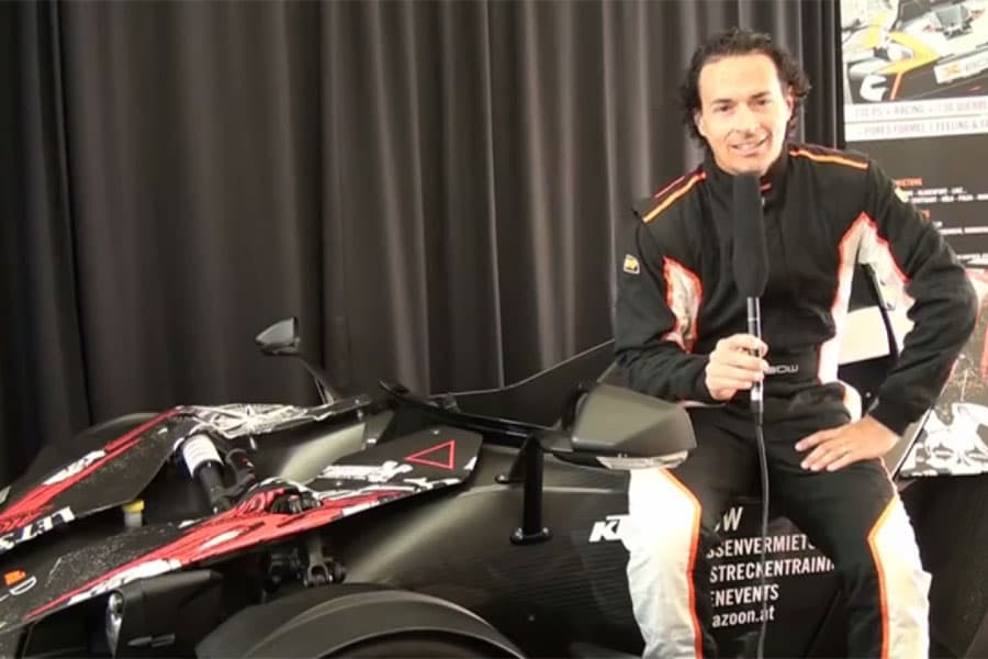 KTM X-BOW auf der Rennstrecke